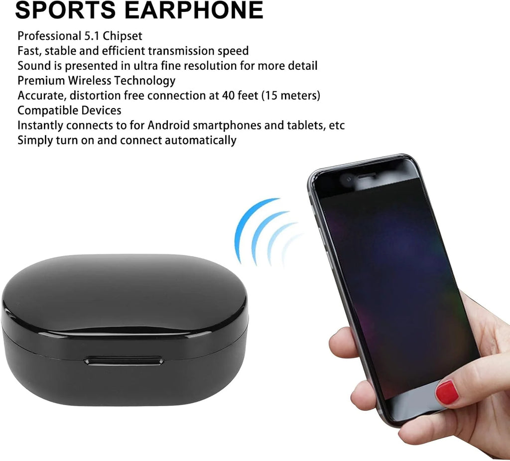 Écouteurs Sans Fil Bluetooth avec Écran