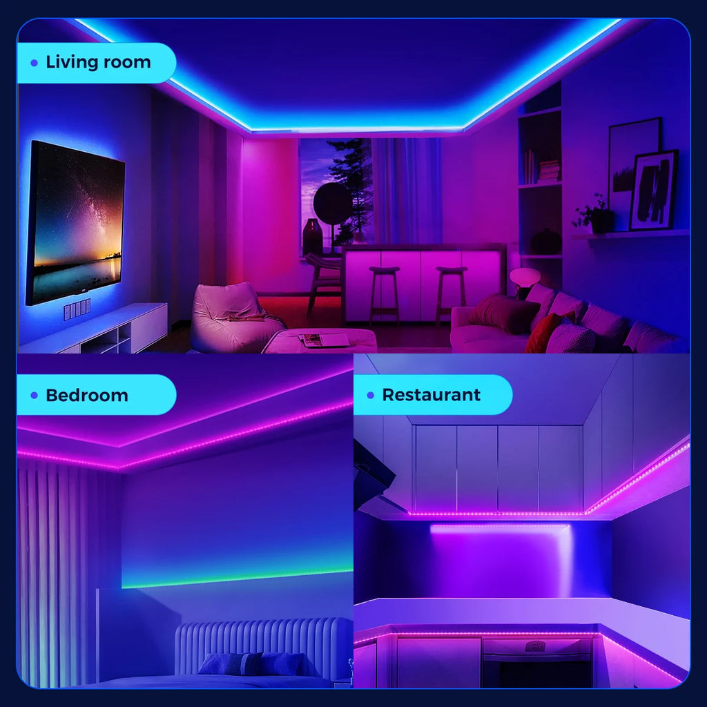 Ruban LED RGB Connecté