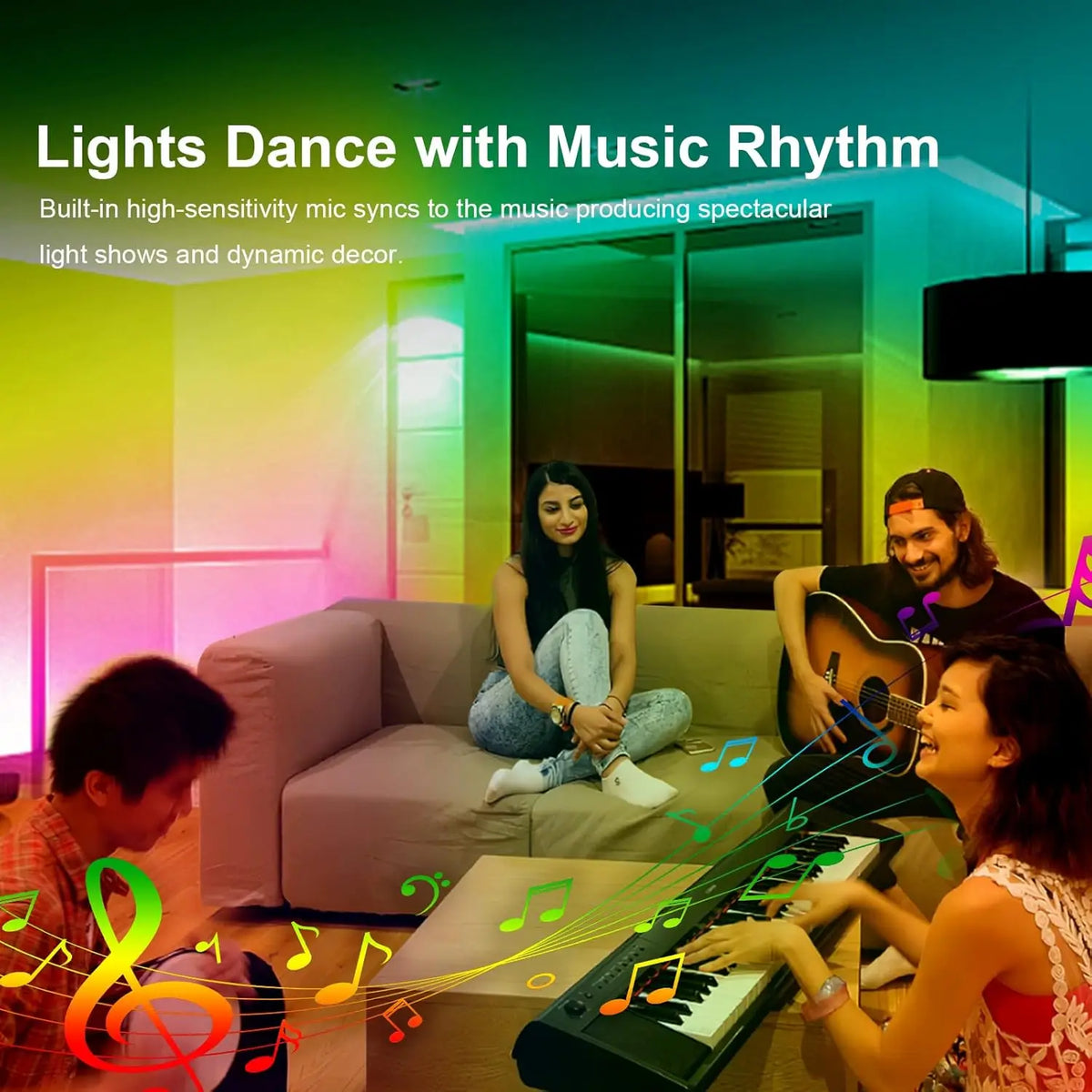 Ruban LED RGB Connecté