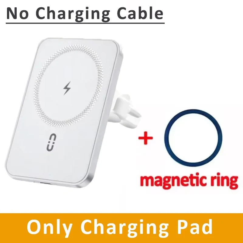 Support Voiture Magnétique avec Charge Sans Fil