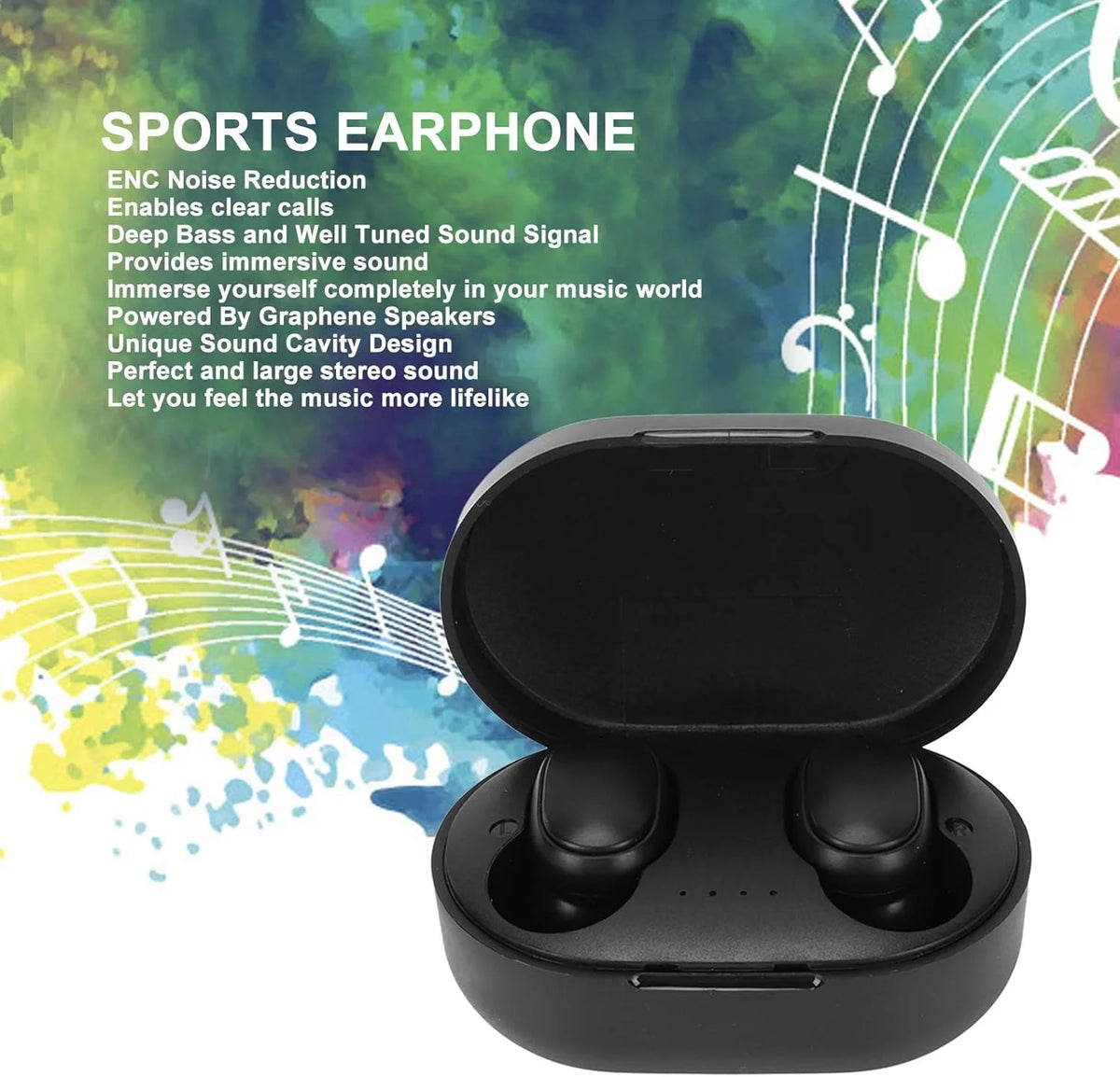 Écouteurs Sans Fil Bluetooth avec Écran