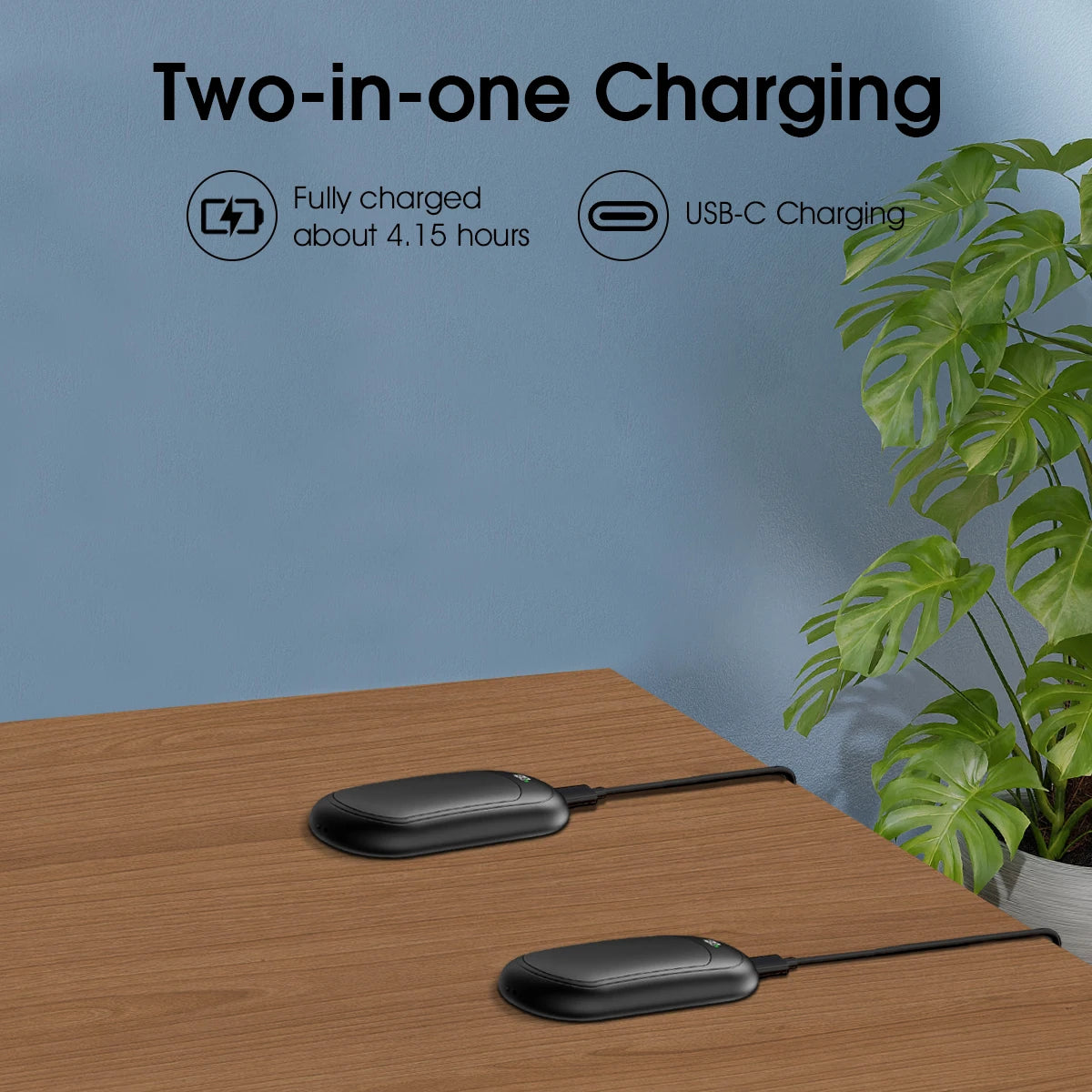Chauffe-Mains Électriques Rechargeables – Lot de 2 ou 4