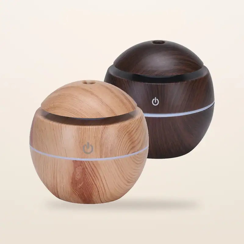 Mini diffuseur lumineux effet bois CâlinChaud
